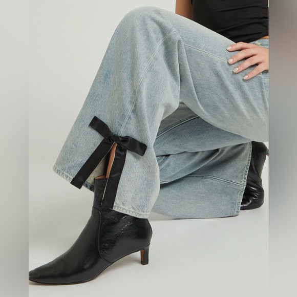 Pacsun Lena Low Rise Super Baggy Bow Jeans - Picture 13 of 13